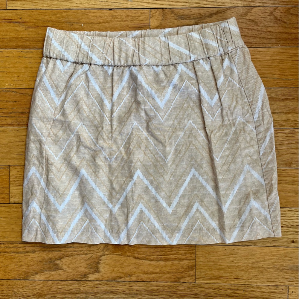 Banana Republic Linen Blend Mini Skirt